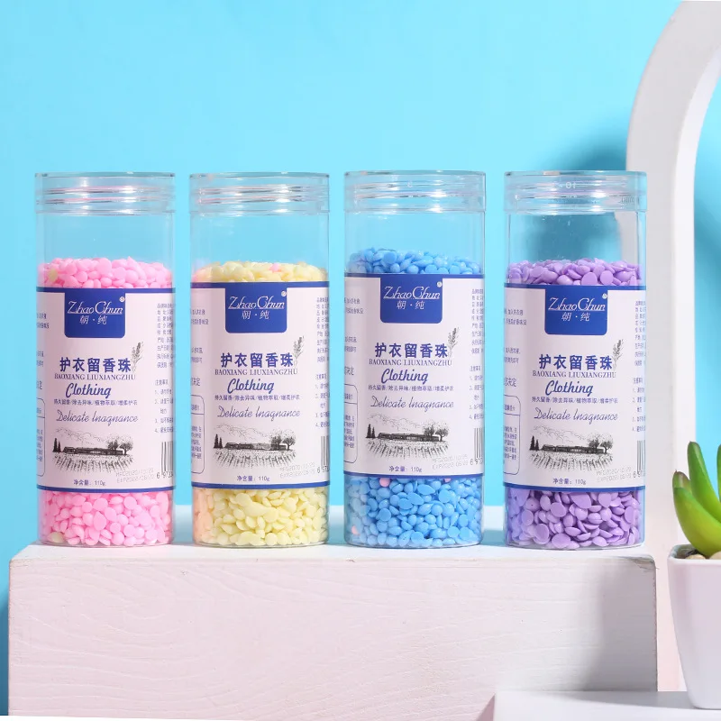 Anti-static Lasting Fragrance Beads Laundry Softener Washing Machine Clean Detergent Use Perfume Care Wearing Diffuser 110g
