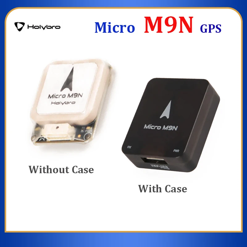 

GPS-навигатор Holybro Micro M9N с цифровым компасом IST8310, керамическая патч-антенна 32x26 мм для радиоуправляемого летательного аппарата, дрона дальнего радиуса действия с видом от первого лица
