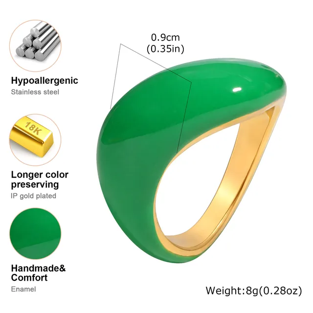87979-f1ced3.jpg Bagues empilables torsadées ouvertes pour femmes, bague statement audacieuse géométrique bleue en émail croisé, résistante à l'eau