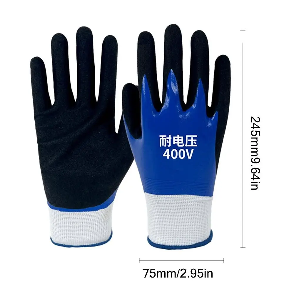Blue Electrician Insulating Gloves 6