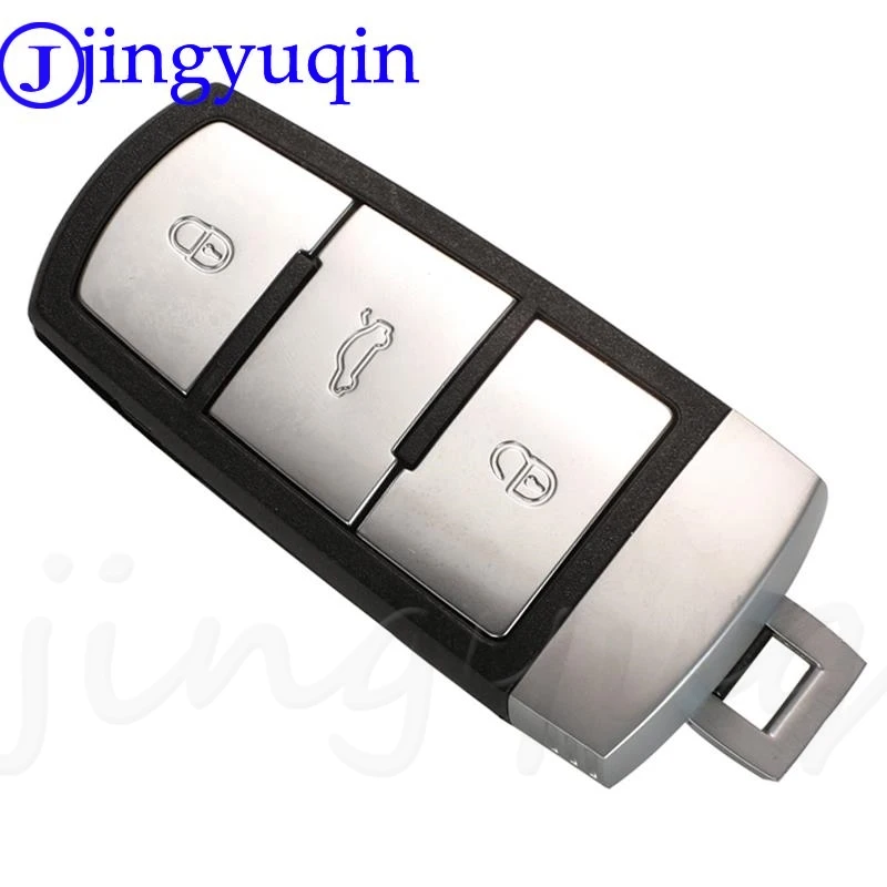 3 Buttons Flip Smart Car Remote Key Fob with ID48 Chip 3C0959752BA 433MHZ For VW Passat B6 3C B7 Magotan CC