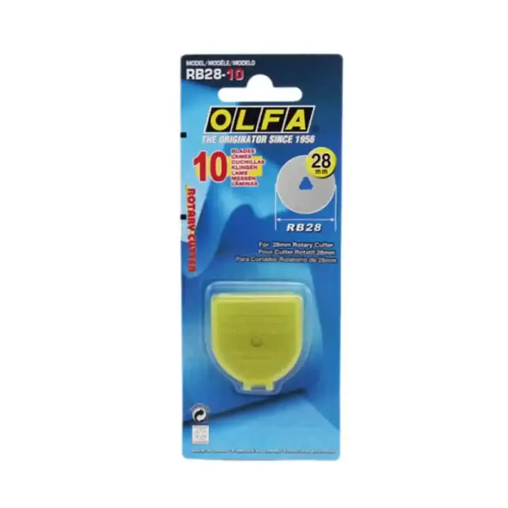 Лезвия для роторного резака OLFA RB28-10 28 мм 10 шт.
