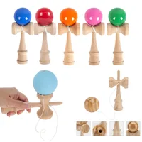 1PC Wooden Sword Ball Toy Splicing Skill Creative Skill Ball For Yard Stadium Home Park Sword Ball Outdoor Toy Children Gift 1