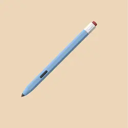 Shockproof Silicone Stylus Protective Cover (Light Blue)