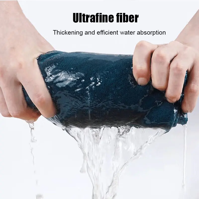 Microfiber Car Towel Advanced Car Wash Wipe Cloth Does Not Remove Wool Double Sided Short Wool Drying Auto Waxing Special Care