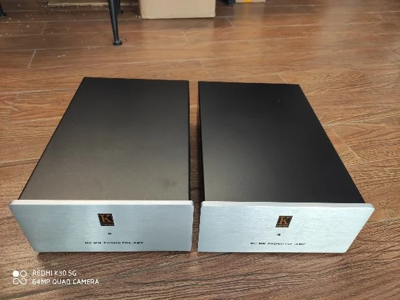 D.Klimo Shell Phono Preamp Split Power Supply Raddrizzatore Biliare Fever Chassis Size: L370 * W250 * H120 Mm