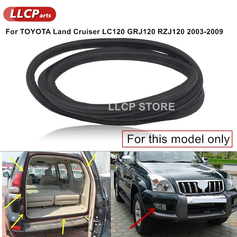 Joints De Portes Et Fenêtres Bande D'étanchéité En Caoutchouc Pour Vitres Extérieures Voiture 4 Pièces Pour Toyota Pour Yaris 2007-2016 68210-52150 68230-52130 Joint De Fenêtre De Voiture