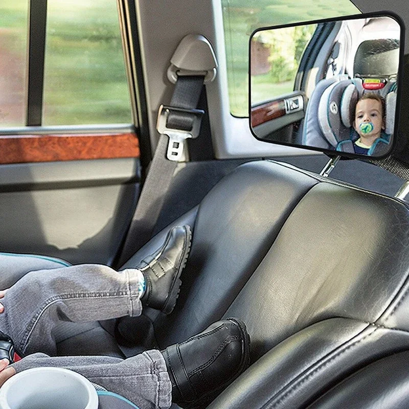 Car rearview mirror Car baby mirror Baby Mirror Rear View Mirror Belt Rear Facing Mirrors For Auto Safety Driving Kids Baby Monitor Car Seat Headrest