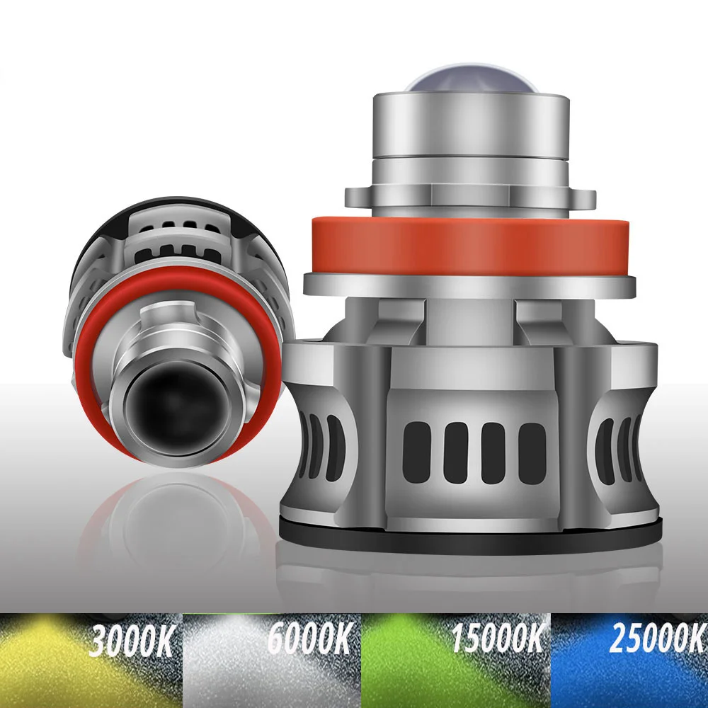 

Car LED H8 H9 H7 H11 9005 HB3 9006 HB4 Canbus Fog Bulbs 6000K 3000K 8000K Auto Fog Lamp Day Running Light 80W 12V