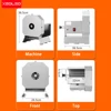 XEOLEO Electric Vegetable Cutter 80W Fruit Slicer for Carrots Veggies Potatoes cheese Multi-Function Vegetable Cutter 3