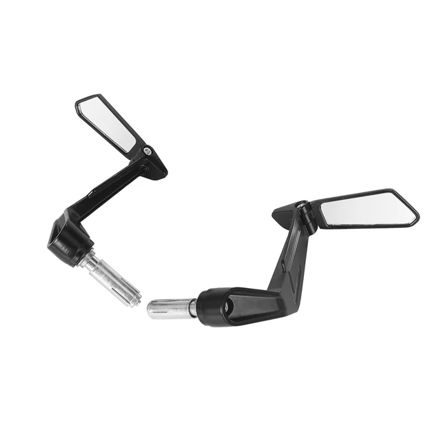 1 Pair 7/8" 22mm Motorcycle Rearview Mirrors Universal Scooter Bar End Handlebar Mirror Rear View Mirror Accessories