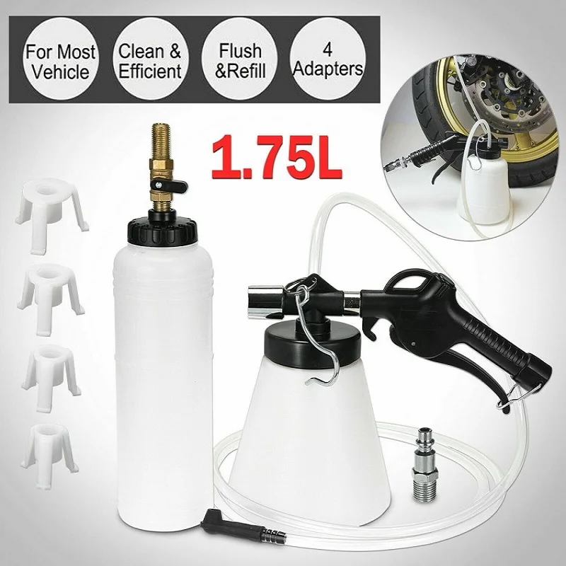 Hand Held Pneumatic Brake Fluid Bleeder Kit eurosparx