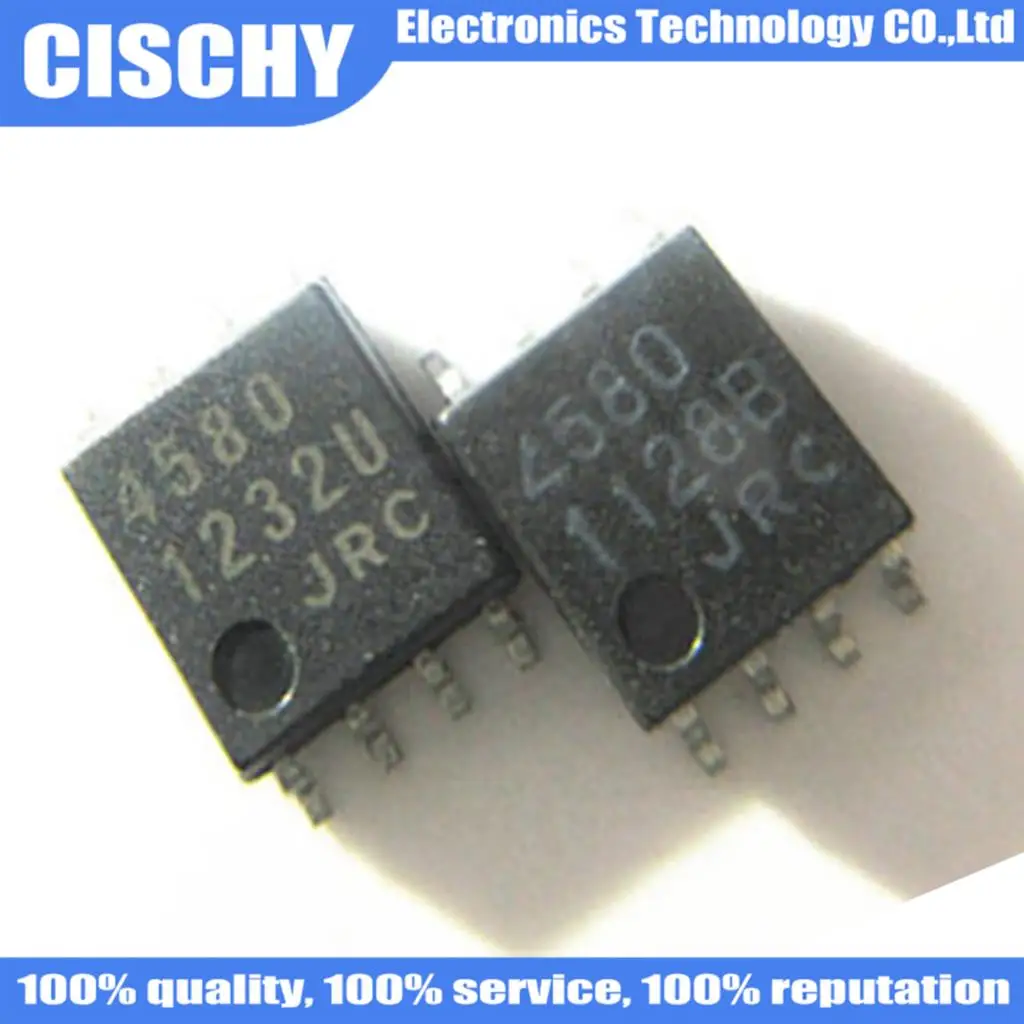 

10 шт./партия NJM4580M SOP8 NJM4580 4580M SOP8 в наличии