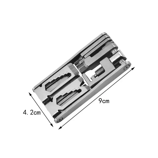 Kit Riparazione Bici 16-in-1 ZITFRI - Multifunzione Per Manutenzione E Emergenze - Foto 7