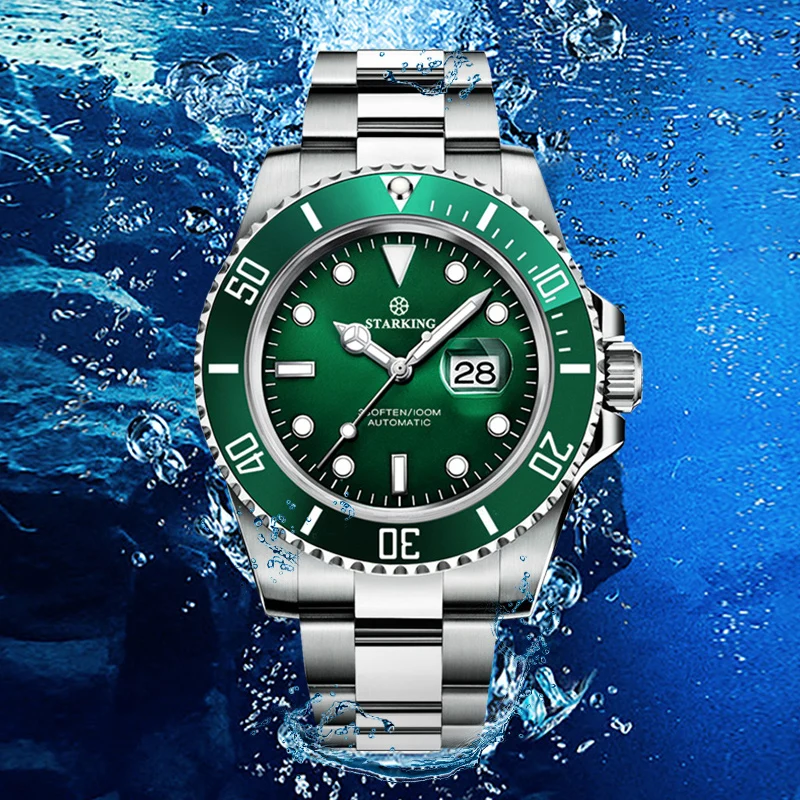 Starking Men's Automatic Watch 40mm Brand New Fully Automatic Mechanical Watch 2023 Waterproof Watch Business Luxury Sapphire