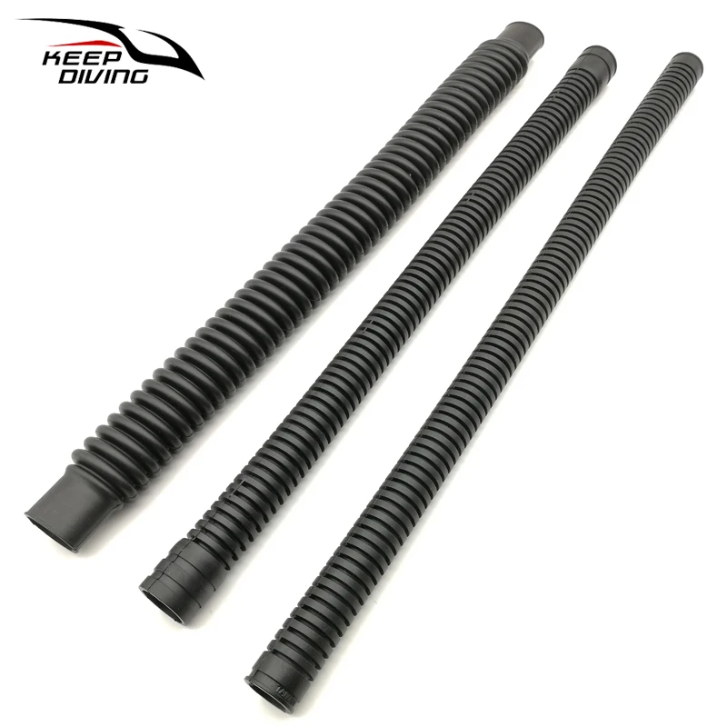 1Pcs Scuba Diving Round Corrugated Hose For Buoyancy Control Device Various Specifications Fit Jacket BCD Wing Sidemount BC diving hose clip