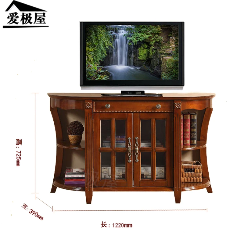 sideboard, solid wood, small TV cabinet, sideboard, living room, bedroom, TV cabinet, functional