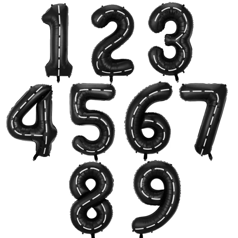Bau Traktor Thema Junge Geburtstag Geschenk Verpackung Versiegelung Aufkleber Papier Ermutigen Kuchen Topper Banner Ballon Set Party Supp – Detail 8