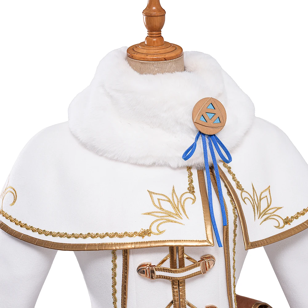 Generic Winter Princess Warrior Cosplay Costume for Women (Unofficial/Unverified Character)