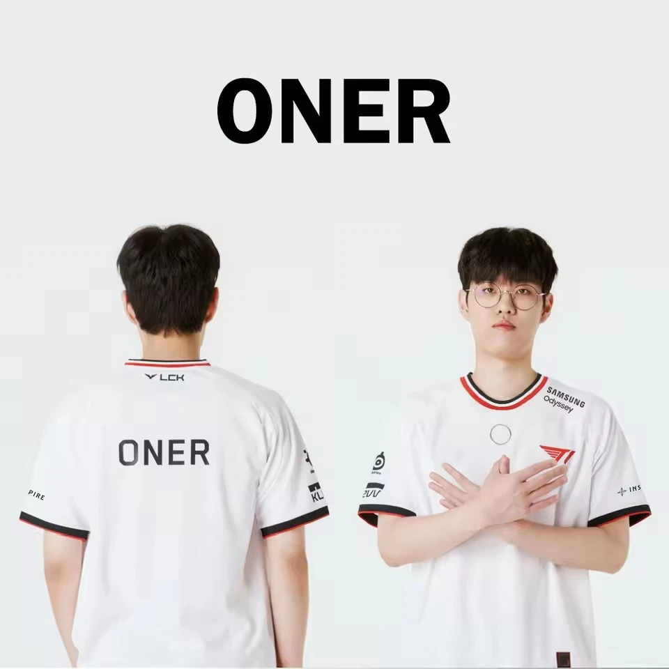 LOL 2025 T1 SKT1 Team Uniform Jersey League Of Legends MSI FAKER