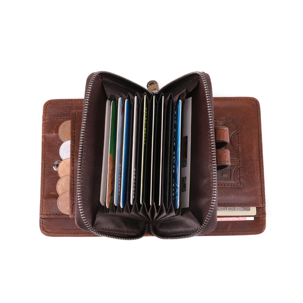 LD-GY Cowhide Card Holder – Loliday