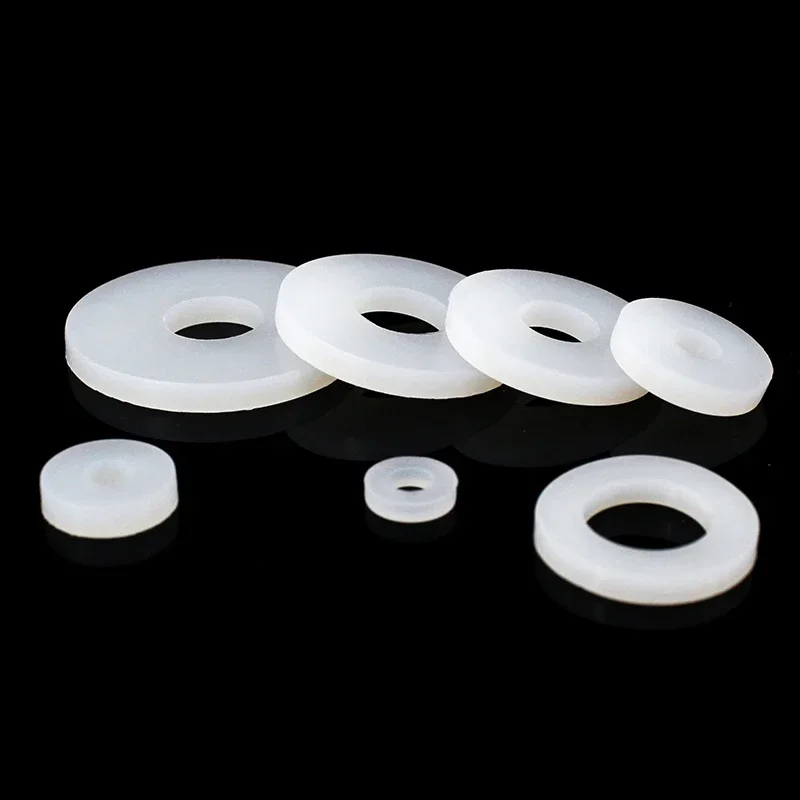 Description Picture 5 of itemFlat gasket H1-H2.5-H3mm M2-M42 VMQ Rings Sealing silicon rubber seals waterproof Elastic gasket in stock wholesale washer