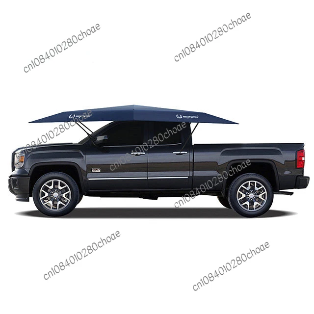 

Easy foldable manual sliver gray car umbrella tent canopy for outdoor resistance and uv protection in summer season