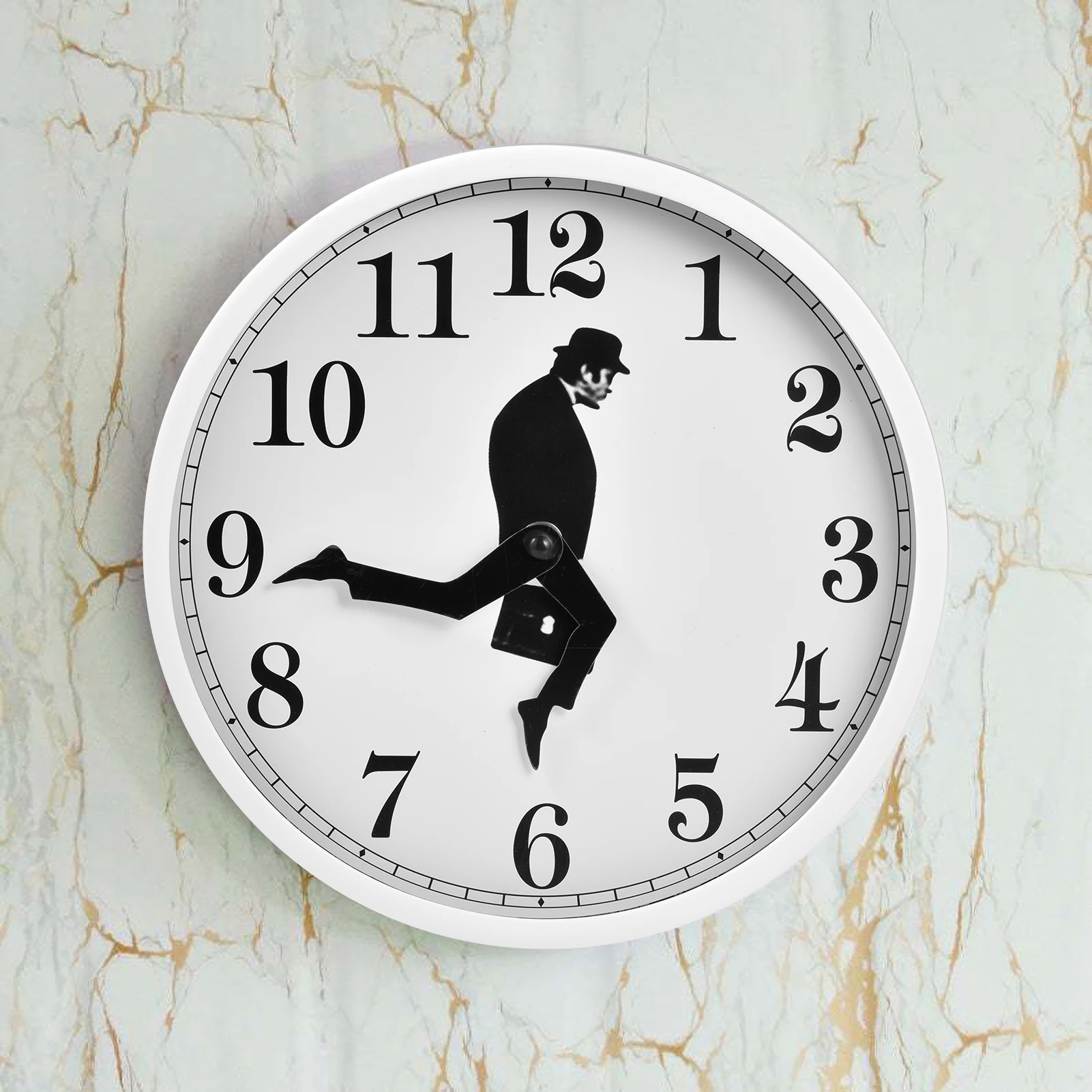 Ministry Of Silly Walk Wall Clock Comedian Home Decor Novelty Wall