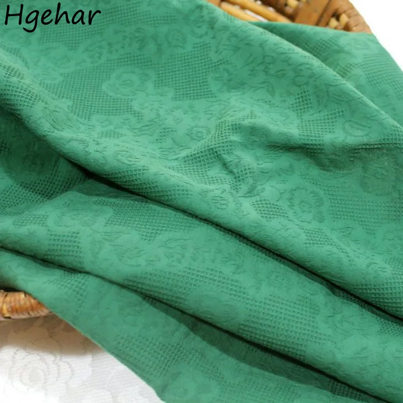 BreathableCottonFabricJacquardPatchworkClothingMaterialsDIY