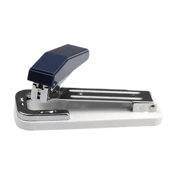 조정 가능한 사무용 종이 스테이플러 360도 회전 헤드 가정 학교 문서용 데스크탑 금속 스테이플러