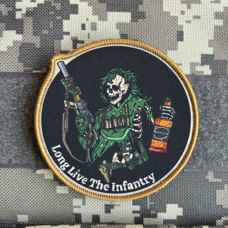 Fallout & Shaun Of The Dead Inspired Morale Patch - Tactical Military Style Badge, USA Made
