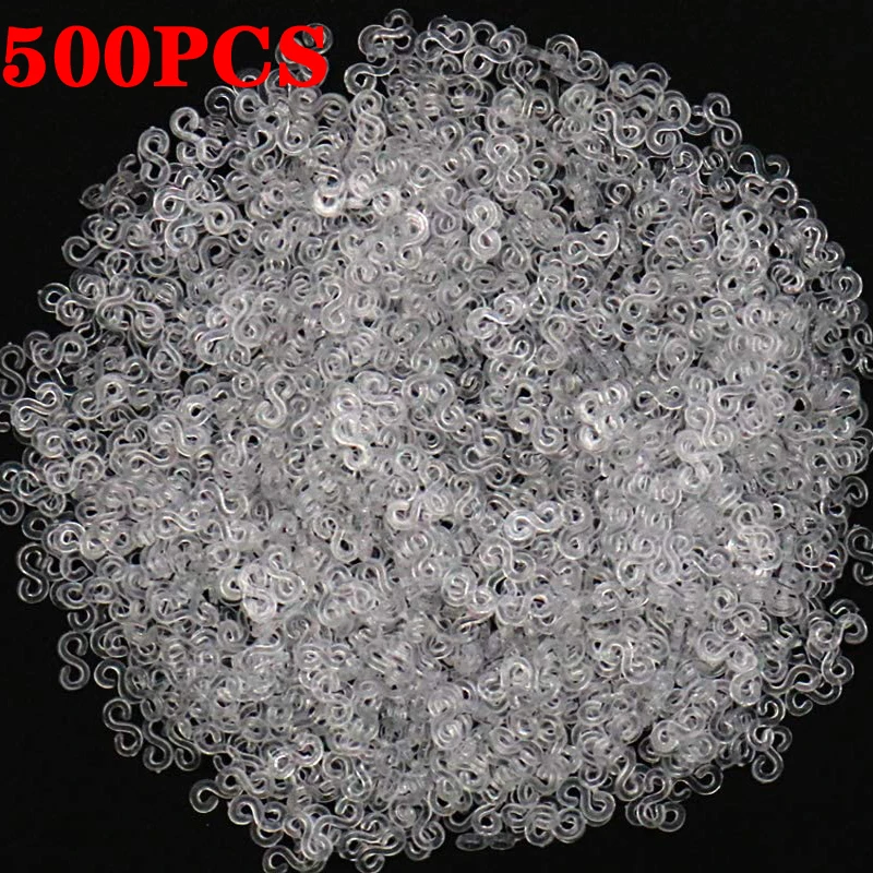500 Pcs Accessori Per Braccialetti in Elastico Fermagli Elastici