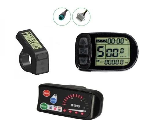 electric bicycles 24V 36V 48V intelligent KT LCD5 LCD7C LED890 Display ebike LCD Bike control panel Waterproof option