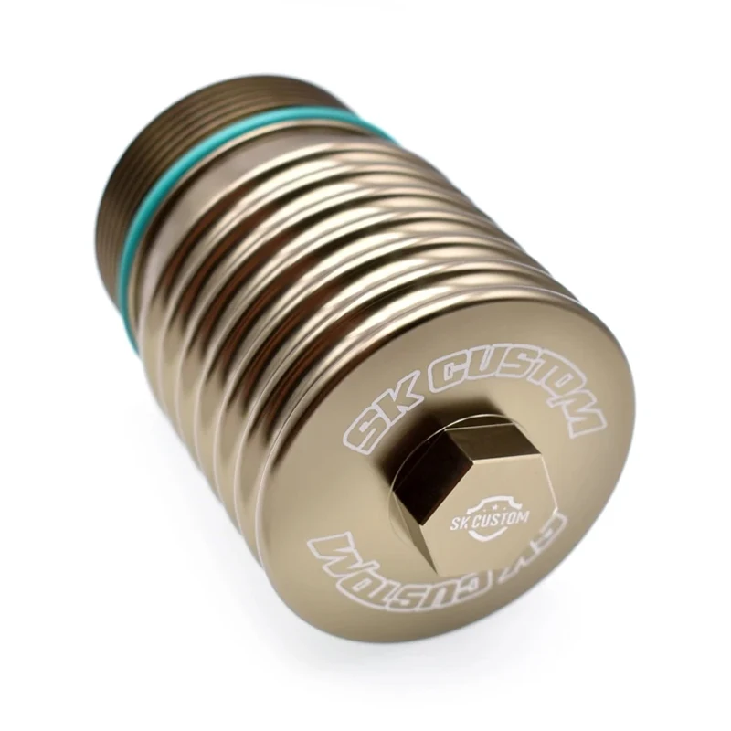SK For Volkswagen Audi 1.8T2.0T 3rd generation EA888 oil filter housing forged aluminum alloy cover