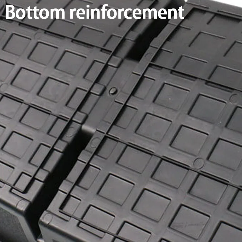 For Tesla Model Y 2021-2024 Rear Trunk Double-deck Storage Box and Front Cargo L