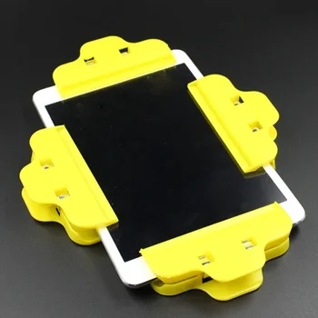 1-8pcs Strumenti di riparazione del telefono cellulare Morsetto di fissaggio per clip in plastica per Iphone Samsung iPad Tablet Strumento di riparazione dello schermo LCD