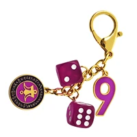 Feng Shui Power of 9 Windfall Amulet Ever Victorious Blessing Keychain 1