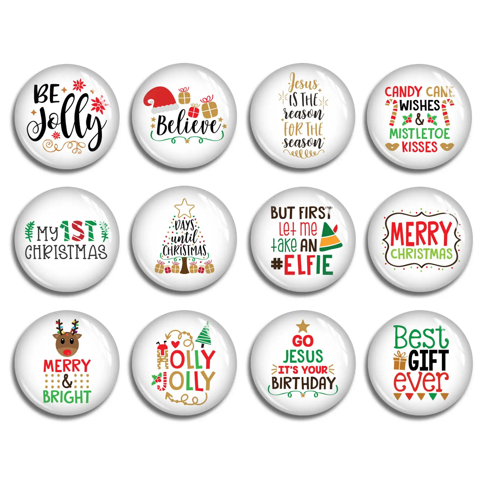 

Christmas Cabochon, snowman Reindeer image Glass dome,10mm 12mm 14mm 16mm 18mm 20mm 25mm 30mm 35mm 40mm Picture Bead - FJ2350