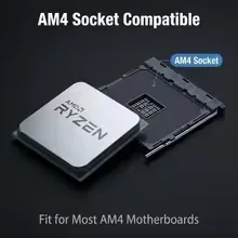 AMD Ryzen 3 3200G R3 3200G 65W 저전력 4코어 Vega 그래픽 AM4 미니 ITX 데스크탑 APU 쿨러 없음