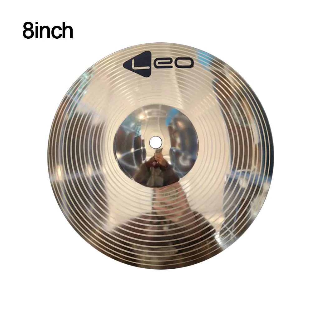 Drum Cymbals 8/10 Inch Brass for Percussion Jazz drum accessories,brass instrument repair accessories