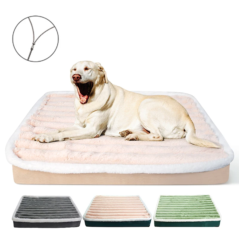 LuxuryDogBedDogSleepingMatAntitearMattressWinterWarmLarge