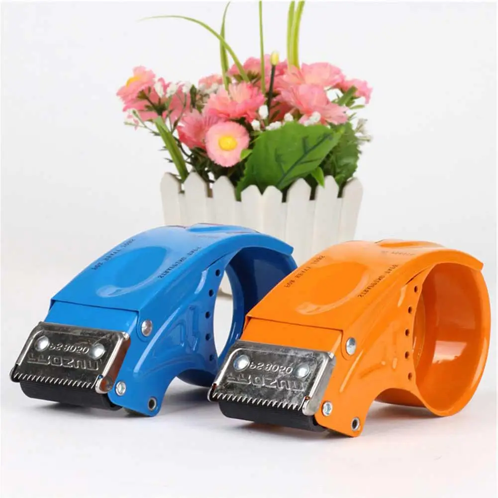 Office Adhesive Roller Tape Dispenser Cutter Stationary Package Machine Supplies Bag Plastic Packer Sealing