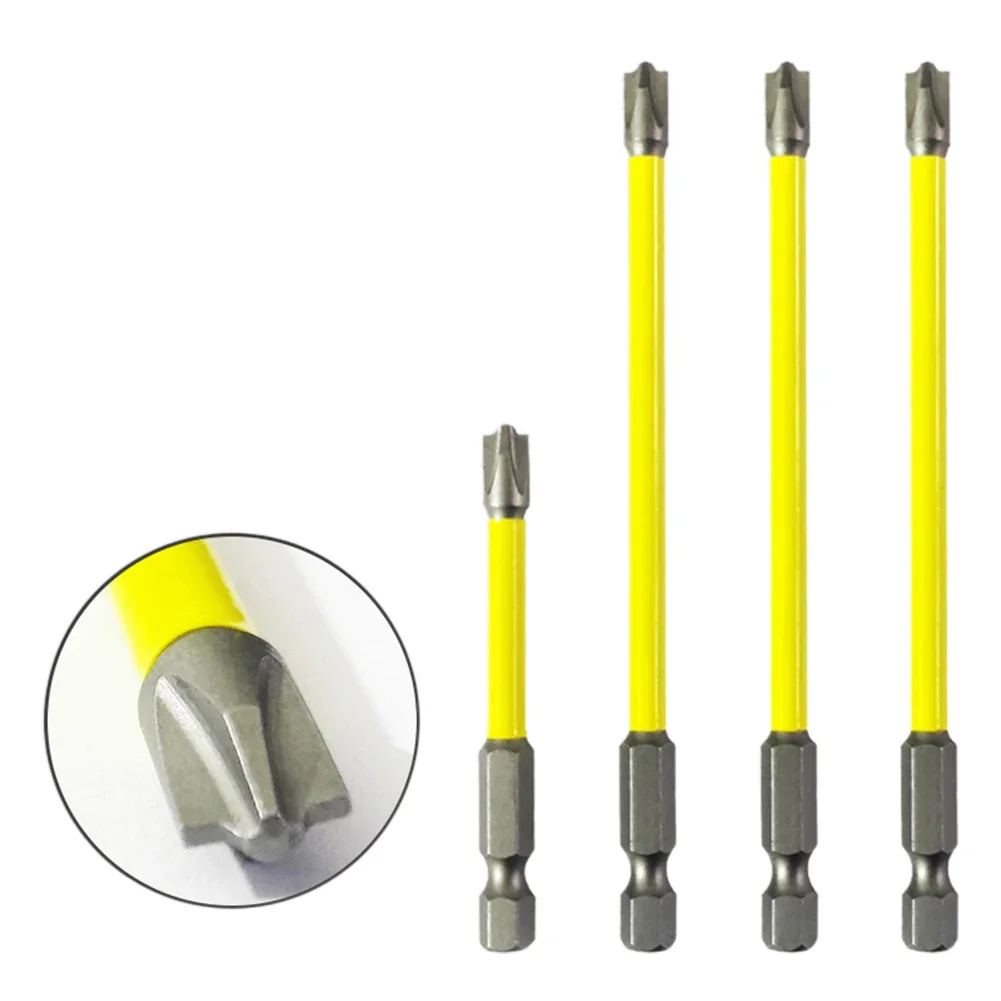

1/2Pcs 65/110mm Magnetic Special Slotted Cross Screw-driver Bits For Electrician FPH2 Socket Switch Electrical Tools