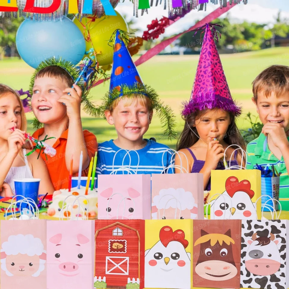 Bomboniera per feste in fattoria / Borsa per feste pre-riempita personalizzata e unica / Animali da cortile / Kit sensoriale per fattoria / Gioco sensoriale per bambini piccoli - Italia