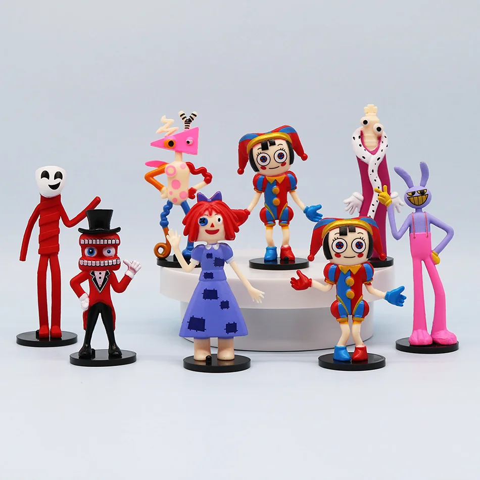 Amazing Digital Circus Toy Set - Cartoon Art Accessories & Anime Gifts