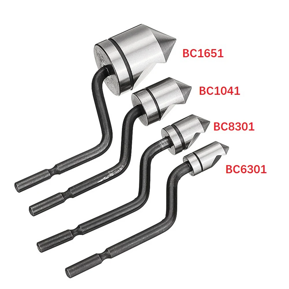 

HSS Chamfer Cutter Head Trimming Blade Chamfering Cutter Head Countersunk Head BC1651 BC1041 BC8301 BC6301 Burr Handle Drill Bit