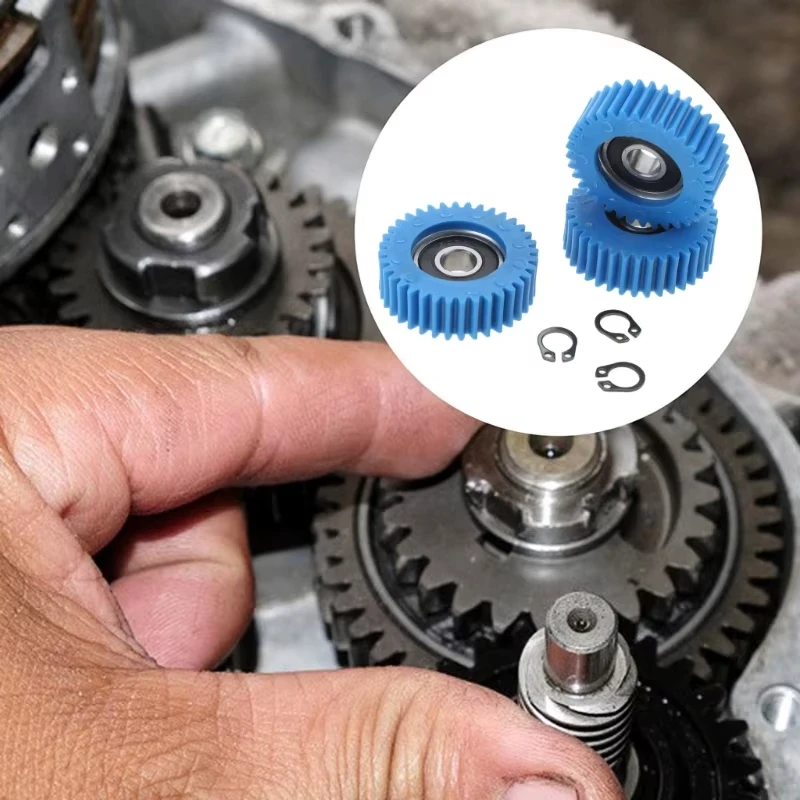 3PCS 36 Teeth Bicycle Wheel Hub Motor Planetary Gears Nylon Gear 38x8x11mm With Bearing For Bafang Motor E-bike Electric Bike