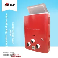 Chauffe-eau extérieur portable pour camping-car, gaz GPL, type cheminée, 12KW, sans réservoir, usage spécial, exportation Europe et Amérique 2023 4
