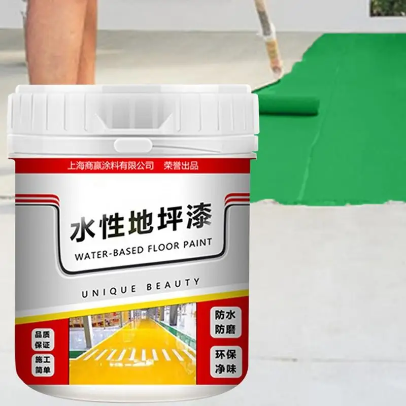 Water Based Floor Paint Workshop Specific Wear-resistant Anti Slip Waterproof Refurbishe Quick Drying wall paint rust removal paint