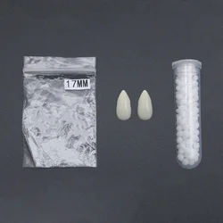 Spooky Halloween Vampire Teeth with Adhesive (1.7cm set)